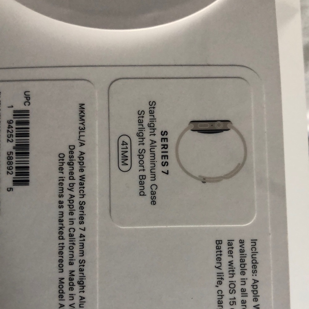 Apple watch series 7